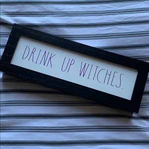 Rae Dunn “drink up witches” plaque! Halloween